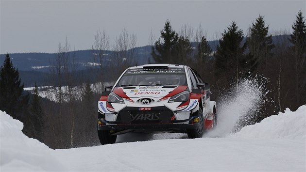 Ott Tänak při Švédské rallye. Ott Tänak při Švédské rallye.
