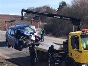 Při čelním střetu dodávky a auta se u Krušovic zranili čtyři lidé (16. února... Při čelním střetu dodávky a auta se u Krušovic zranili čtyři lidé (16. února...