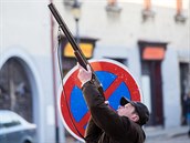 Myslivci v Českém Brodě v neděli v pokračovali v odstřelu přemnožených divokých... Myslivci v Českém Brodě v neděli v pokračovali v odstřelu přemnožených divokých...