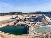 V pískovně Marokánka u Hradce Králové končí těžba (18. 2. 2019). V pískovně Marokánka u Hradce Králové končí těžba (18. 2. 2019).