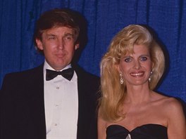 Ivana Trumpová s bývalým manelem Donaldem Trumpem, který je souasným...