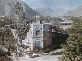 Momentka z Kábulu (1928). Msto bylo zaloeno zhruba tisíc let ped Kristem na...