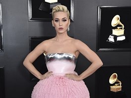 Katy Perry na cenách Grammy (Los Angeles, 10. února 2019)