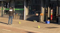 Norimberk - místo, kde pětadvacetiletý Iráčan pobodal mladou ženu vracející se... Norimberk - místo, kde pětadvacetiletý Iráčan pobodal mladou ženu vracející se...