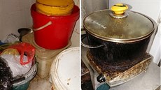 Restaurace Quán Tú Truong v pražské tržnici Sapa. Jeden z několika místních... Restaurace Quán Tú Truong v pražské tržnici Sapa. Jeden z několika místních...