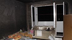 Požár poničil garsonku ve čtvrtém patře sedmipatrové ubytovny ve Strakonicích.... Požár poničil garsonku ve čtvrtém patře sedmipatrové ubytovny ve Strakonicích....