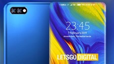 Koncept smartphonu Xiaomi s ohnutým displejem na všech čtyřech stranách Koncept smartphonu Xiaomi s ohnutým displejem na všech čtyřech stranách