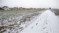 Pozemky u Robous v Jičíně, kde vyroste obchodní centrum. (7.2.2019). Pozemky u Robous v Jičíně, kde vyroste obchodní centrum. (7.2.2019).