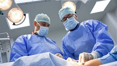 Operační sál nemocnice v Kroměříži. Operační sál nemocnice v Kroměříži.
