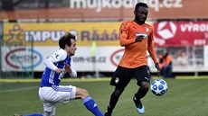 Konžský záložník Joel Ngandu Kayamba patří k nejrychlejším fotbalistům v lize.... Konžský záložník Joel Ngandu Kayamba patří k nejrychlejším fotbalistům v lize....