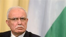 Palestinský ministr zahraničí Rijád Malkí Palestinský ministr zahraničí Rijád Malkí