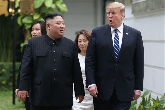 Summit amerického prezidenta Donalda Trumpa a vdce KLDR Kim ong-una v Hanoji...