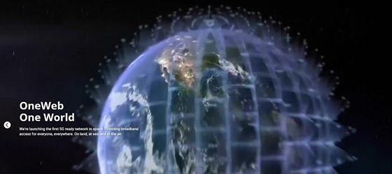 OneWeb chce pokrýt Zemi internetem ze satelitu.
