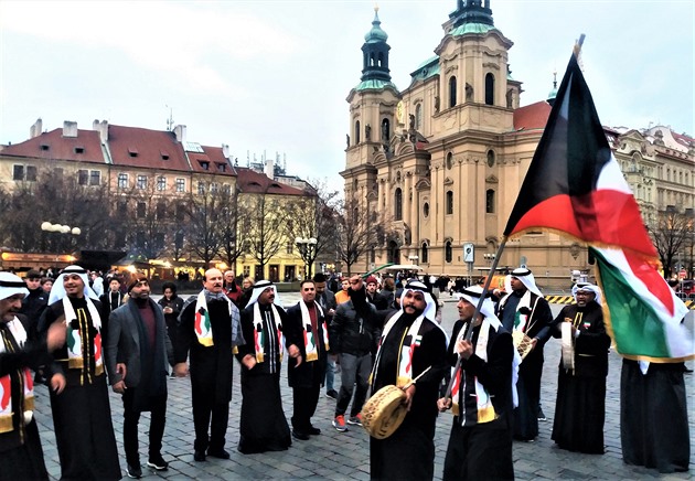Na Staroměstském náměstí proběhla oslava kuvajtského státního svátku.