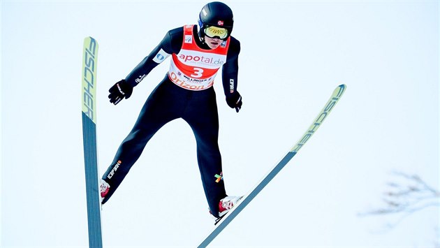 Norský skokan na lyžích Thomas Aasen Markeng Norský skokan na lyžích Thomas Aasen Markeng