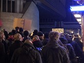 Demonstrace proti bourání Transgasu (20. února 2019) Demonstrace proti bourání Transgasu (20. února 2019)