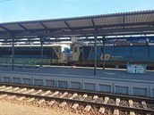 V Českých Budějovicích se srazily dvě posunované lokomotivy. Při mimořádné... V Českých Budějovicích se srazily dvě posunované lokomotivy. Při mimořádné...