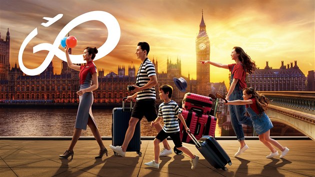 Kalendář tchajwanské letecké společnosti China Airways na rok 2019.