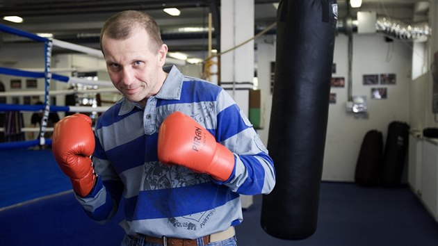 Jaromír Soukup se nechal pro MF DNES v březnu 2010 vyfotit v boxerské tělocvičně.
