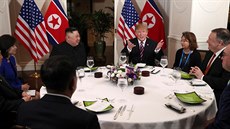 Pracovní veee amerického prezidenta Donalda Trumpa a severokorejského vdce...