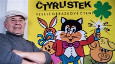 Autor Čtyřlístku, výtvarník Jaroslav Němeček. Autor Čtyřlístku, výtvarník Jaroslav Němeček.