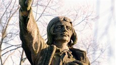 Socha Jakuba Kubaty stojí nedaleko Zbudova. Připomíná tak osud jihočeského... Socha Jakuba Kubaty stojí nedaleko Zbudova. Připomíná tak osud jihočeského...