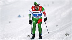 Luis Carrasco Arena z Mexika v kvalifikaci závodu na deset kilometrů klasickou... Luis Carrasco Arena z Mexika v kvalifikaci závodu na deset kilometrů klasickou...