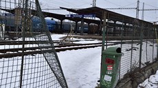 Souasný tristní stav vlakového nádraí ve Valaském Meziíí.