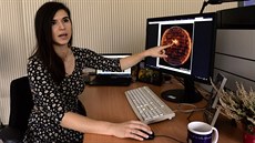 Česká astrofyzička Lenka Zychová (na snímku z 20. února 2019) je odbornicí na... Česká astrofyzička Lenka Zychová (na snímku z 20. února 2019) je odbornicí na...