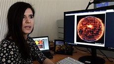 eská astrofyzika Lenka Zychová (na snímku z 20. února 2019) je odbornicí na...