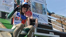 ORLICE MARTA. Česká reprezentantka Marta Křepelková se připravuje na skok z... ORLICE MARTA. Česká reprezentantka Marta Křepelková se připravuje na skok z...