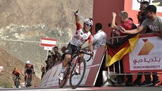 Australský cyklista Caleb Ewan ve 4. etapě Kolem SAE Australský cyklista Caleb Ewan ve 4. etapě Kolem SAE