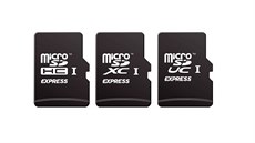 Nový standard microSD Express. Nový standard microSD Express.