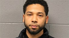 Jussie Smollett na policejním snímku (Chicago, 21. února 2019)