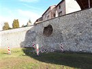 V historickm opevnn Loun dolo k vyvalen sti hradeb v ikov ulici.