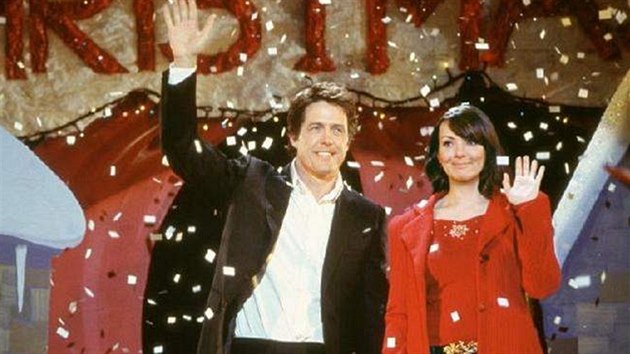 Hugh Grant a Martine McCutcheonov ve filmu Lska nebesk (2003)