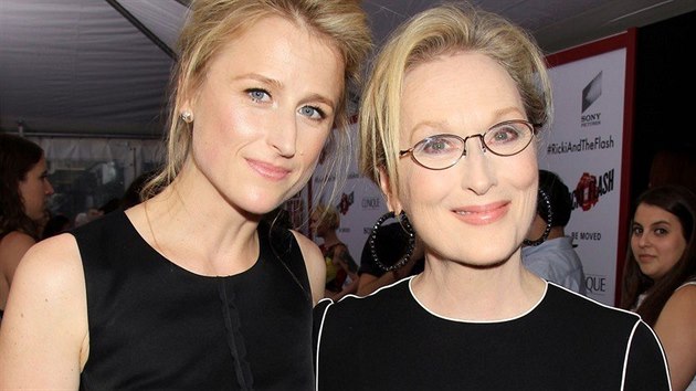 Mamie Gummerov a Meryl Streepov (New York, 7. srpna 2015)