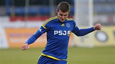 Jihlavský obránce Petr Breda. Jihlavský obránce Petr Breda.