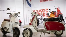 Lambretta z roku 1947 a ta dnešní Lambretta z roku 1947 a ta dnešní