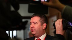 Předseda sociálních demokratů Jan Hamáček na 41. sjezdu ČSSD, Hradec Králové... Předseda sociálních demokratů Jan Hamáček na 41. sjezdu ČSSD, Hradec Králové...