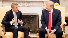 Americký prezident Donald Trump s manželkou Melanií přijal v Bílém domě českého... Americký prezident Donald Trump s manželkou Melanií přijal v Bílém domě českého...