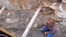 Archeologové prozkoumávají základy nejstarších zděných lázní v Teplicích Archeologové prozkoumávají základy nejstarších zděných lázní v Teplicích
