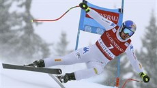 Dominik Paris v superobřím slalomu v Kvitfjellu. Dominik Paris v superobřím slalomu v Kvitfjellu.