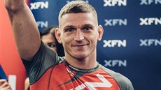 Zápasník MMA David Dvoák z organizace XFN musel odejít.