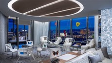 Nejdražší apartmá na světě navrhl britský umělec Damien Hirst. Luxusní apartmá... Nejdražší apartmá na světě navrhl britský umělec Damien Hirst. Luxusní apartmá...
