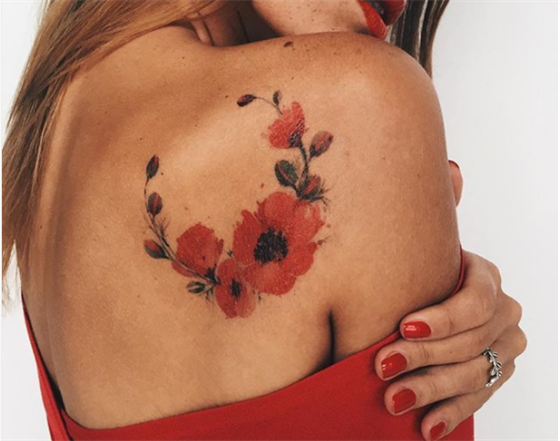 Nádherné tetování inspirované pírodou