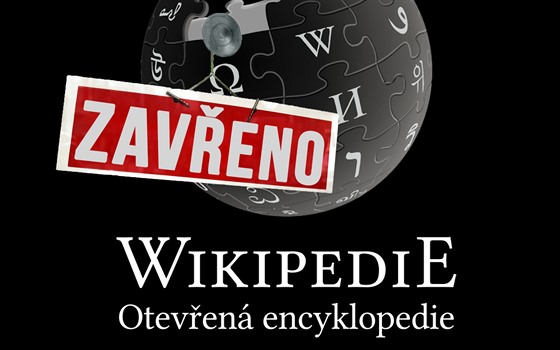 Otevená encyklopedie bude na den zavená. Wikipedia tak protestuje proti...
