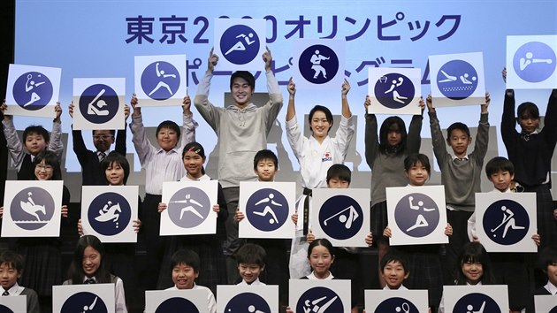 Piktogramy, které budou provázet olympijskými hrami v Tokiu 2020. Piktogramy, které budou provázet olympijskými hrami v Tokiu 2020.