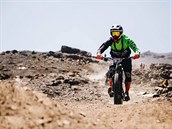 František Žilák vyrazil v únoru 2019 na trať extrémního závodu horských kol v... František Žilák vyrazil v únoru 2019 na trať extrémního závodu horských kol v...