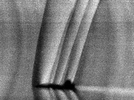 Jeden z prvních experiment NASA s metodou lírové fotografie. Zde je vidt...